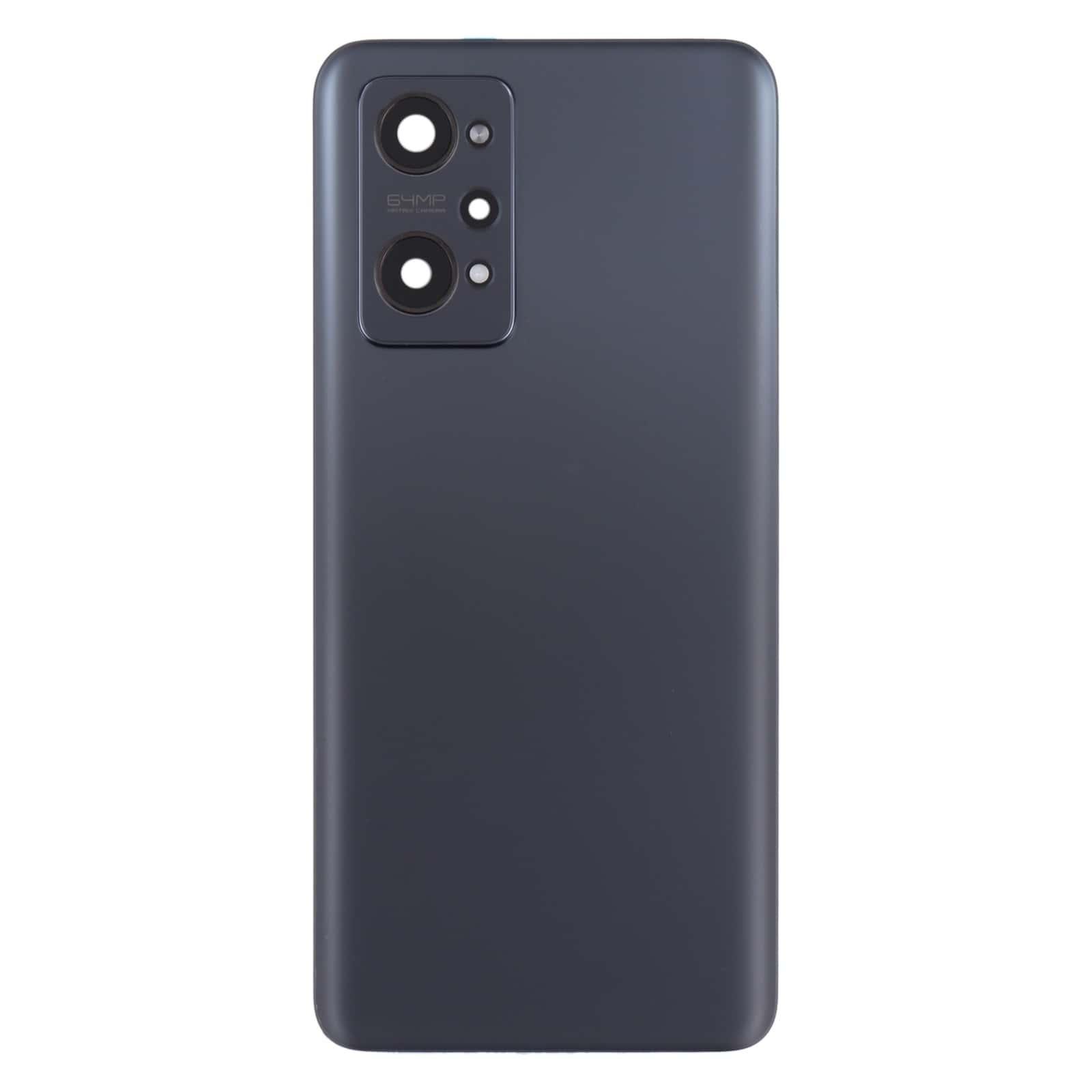 Back Glass Panel for Realme GT Neo 2 Black with Camera Lens - EGFix Back Glass Panel for Realme GT Neo 2 Black with Camera Lens - EGFix